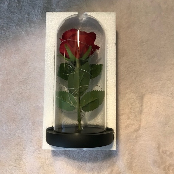 Just For You Eternal Preserved Rose In Glass Dome Happy Mothers Day Anniversary - Picture 7 of 13